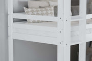 Tressa Triple Bunk Bed White