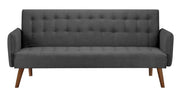 Hudson Sofa Bed Charcoal