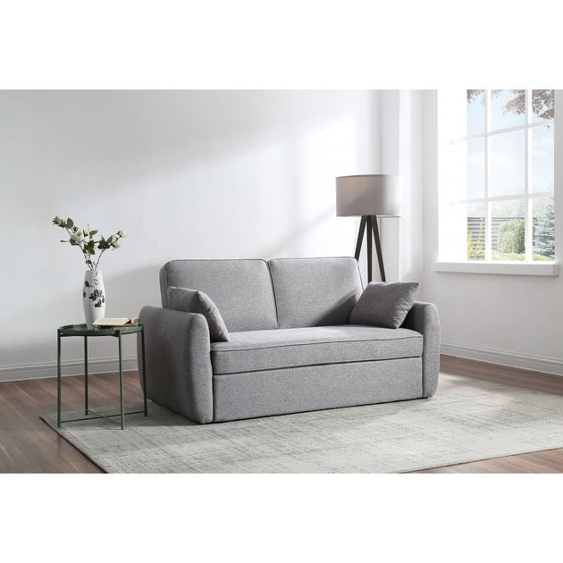Kyoto Clarke Sofa Bed in Light Grey Elite Beds and Mattress