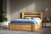 Emporia Charnwood Oak Ottoman Bed Frame