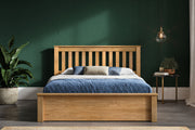 Emporia Monaco Oak Ottoman Bed Frame