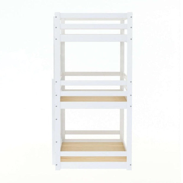 Tressa Triple Bunk Bed White