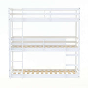 Tressa Triple Bunk Bed White