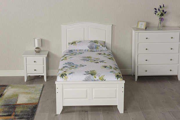 Amani Parma Bed (White)