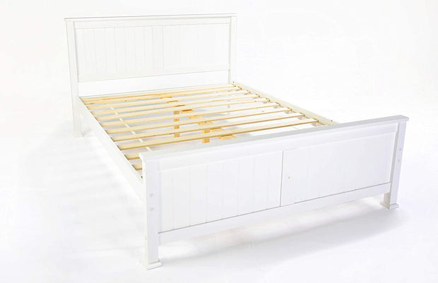 Amani Madrid Bed (White)