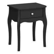 Baroque Nighstand Black