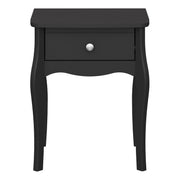 Baroque Nighstand Black