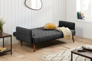 Hudson Sofa Bed Charcoal