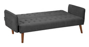 Hudson Sofa Bed Charcoal