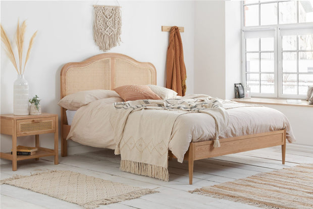 Leonie Rattan Bed