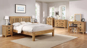 Denver Oak Bed Frame