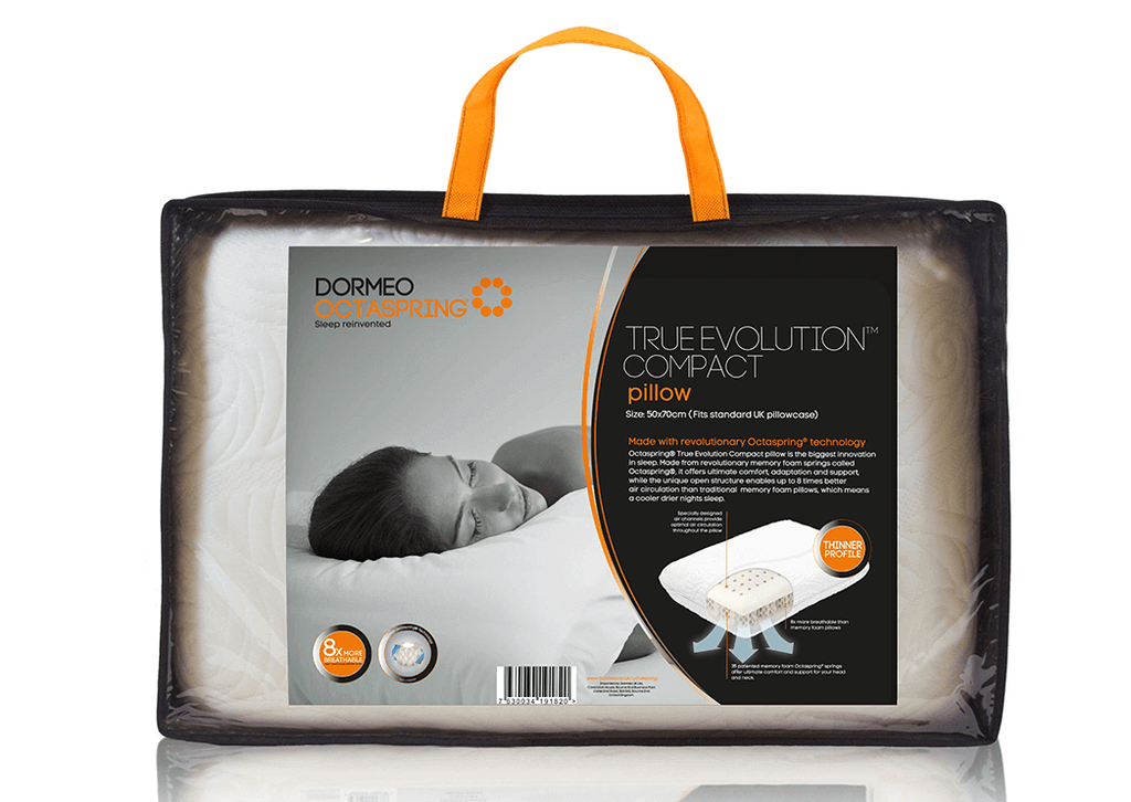 Dormeo True Evolution Compact Pillow – Elite Beds and Mattress