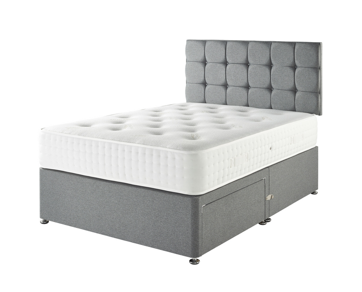 Dreamland Cashmere Pocket 1000 Divan Set + FREE HEADBOARD