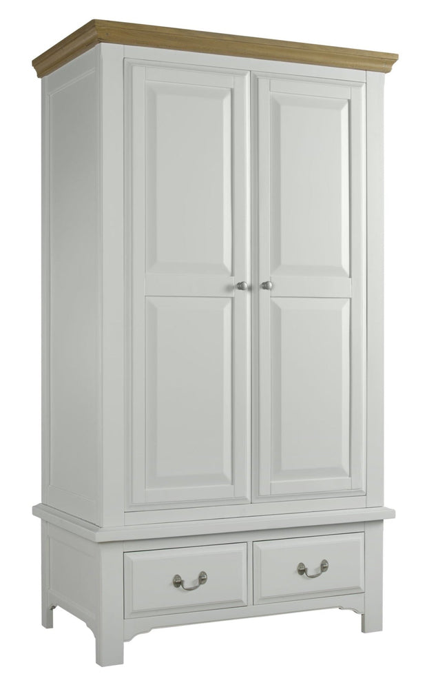 Eden 2 Door Oak Wardrobe