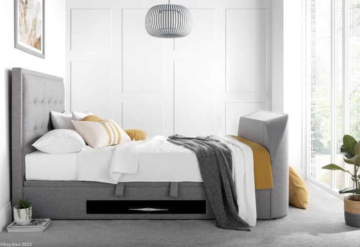 Kaydian Falmer TV Bed with Ottoman Storage - Side Lift