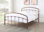 Mostyn Metal Bed Frame - Rose