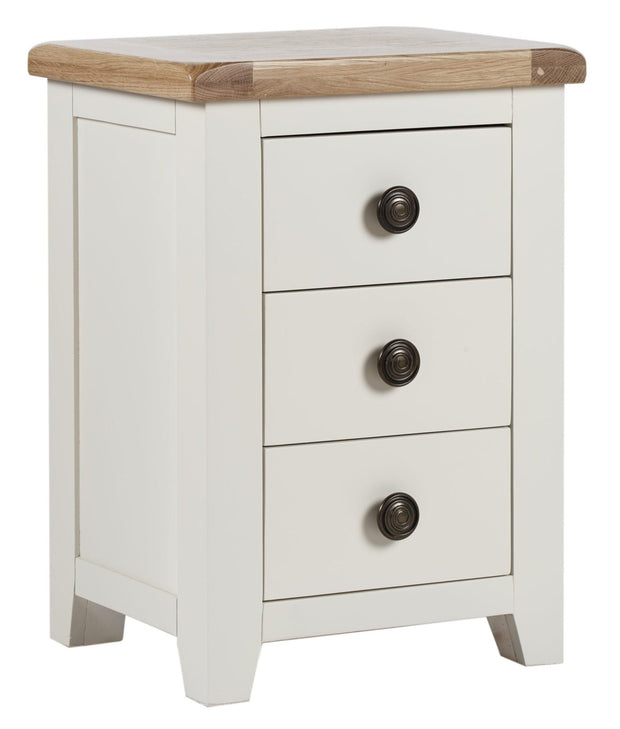 Maine 3 Drawer Bedside