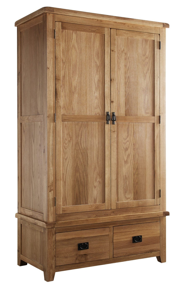 Minnesota 2 Door Oak Wardrobe