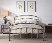 Mostyn Metal Bed Frame - Bronze