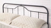 Oakenholt Metal Bedframe - Black and Silver