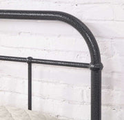 Oakenholt Metal Bedframe - Black and Silver